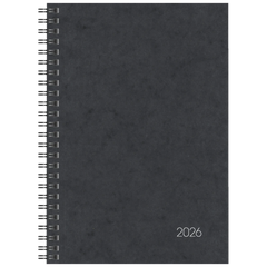 Buchkalender Mod. 796 2026 | A5, Karton, schwarz