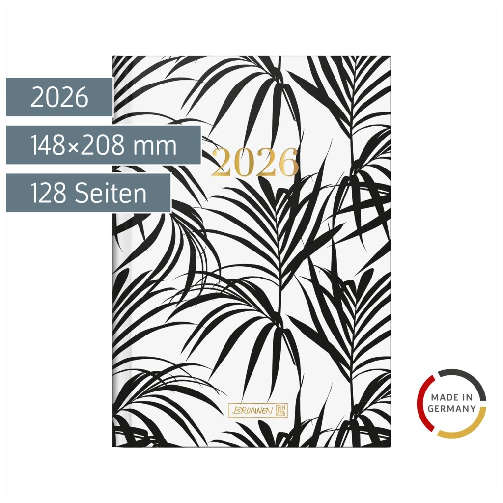 Buchkalender Mod. 796 2026 „Jungle“ | A5, Papier