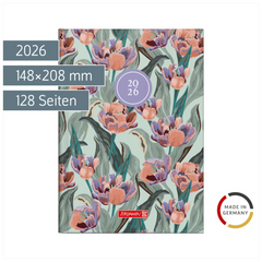 Buchkalender Mod. 796 2026 „Botanical“ | A5, Papier