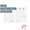 Wochen-Ersatzkalendarium Mod. 796 2027 | 148×208 mm