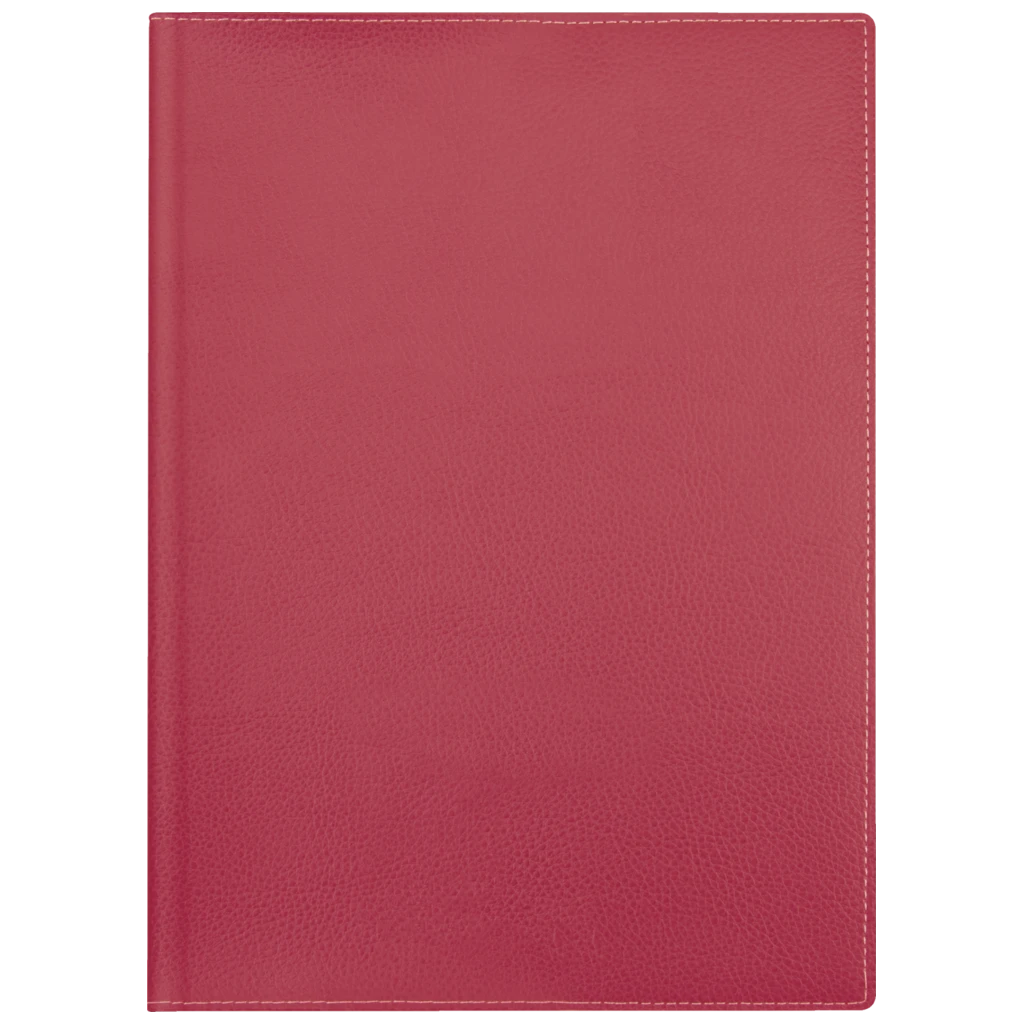 Buchkalender Mod. 796 2026 | A5, Kunstleder, rot