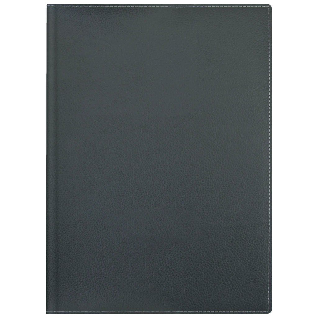 Buchkalender Mod. 796 2026 | A5, Kunstleder, schwarz