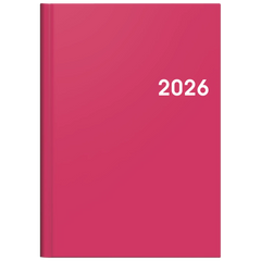 Buchkalender Mod. 796 2026 | A5, Papier, pink