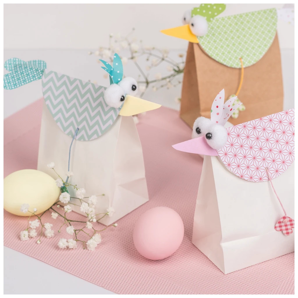 Motivkarton-Block | A4, 20 Blatt, pink