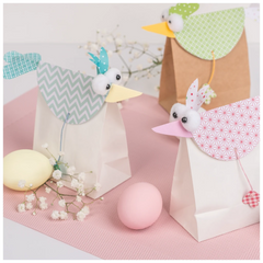 Motivkarton-Block | A4, 20 Blatt, pink