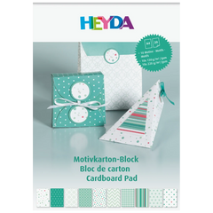 Motivkarton-Block | A4, 20 Blatt, mint