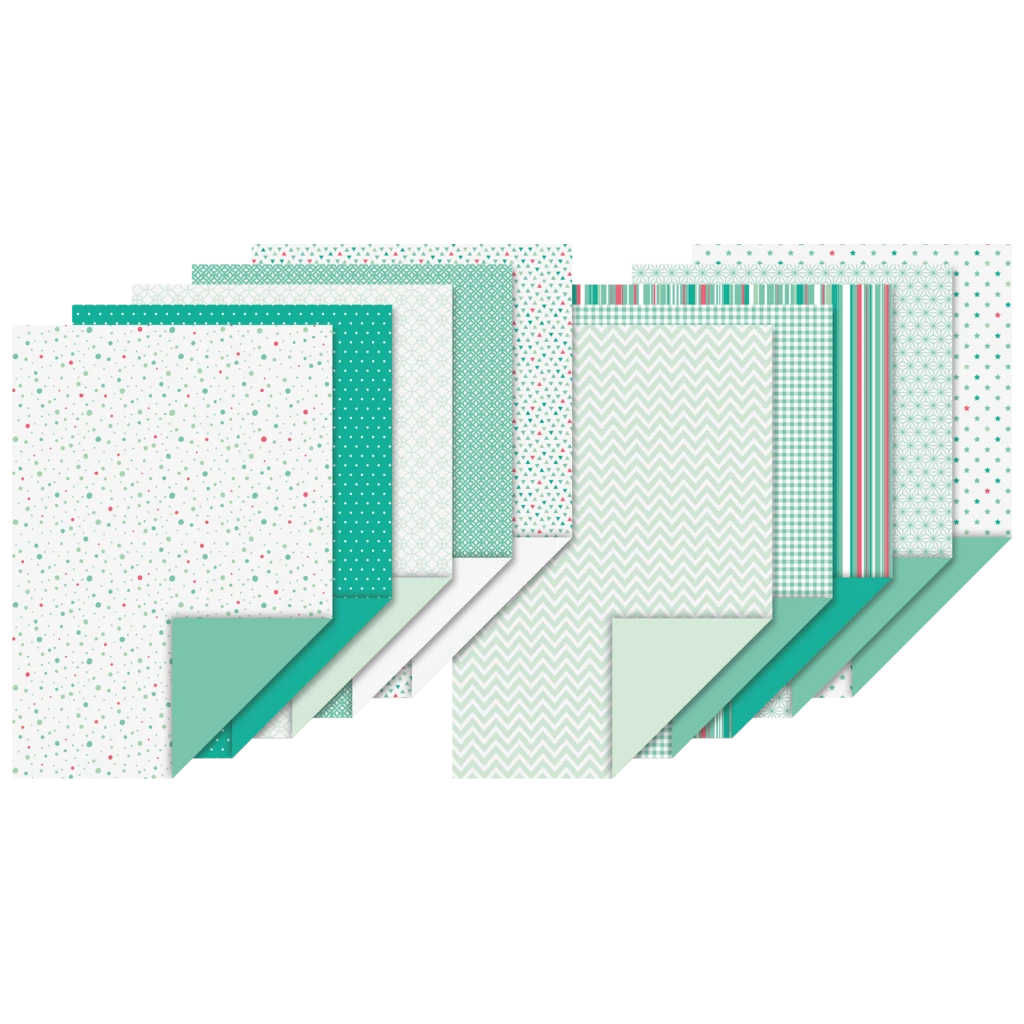 Motivkarton-Block | A4, 20 Blatt, mint
