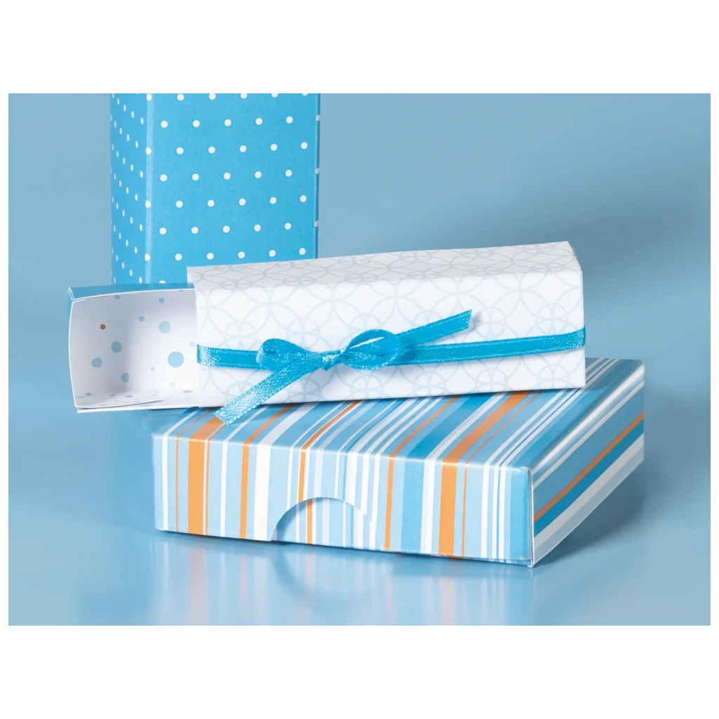 Motivkarton-Block | A4, 20 Blatt, blau