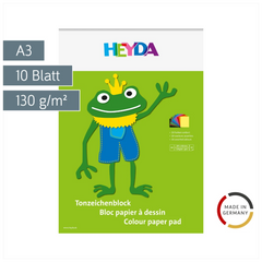 Tonpapier-Block | A3, 10 Blatt