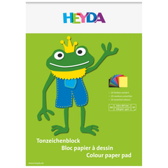 Tonpapier-Block | A4, 10 Blatt