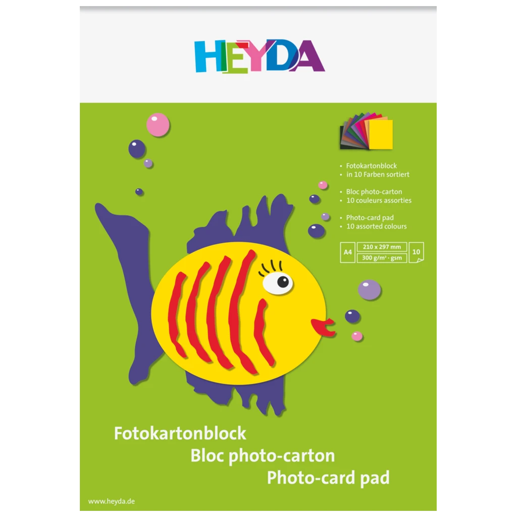Fotokarton-Block | A4, 10 Blatt
