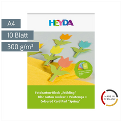 Fotokarton-Block „Frühling“ | A4, 10 Blatt