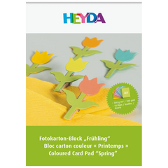 Fotokarton-Block „Frühling“ | A4, 10 Blatt