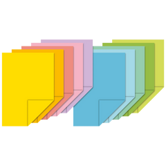 Tonpapier-Block „Frühling“ | A4, 10 Blatt
