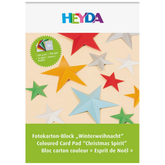 Fotokarton-Block „Winterweihnacht“ | A4, 10 Blatt