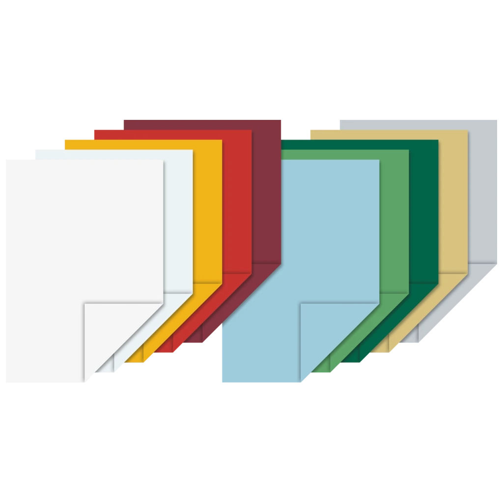 Tonpapier-Block „Winterweihnacht“ | A4, 10 Blatt