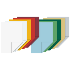 Tonpapier-Block „Winterweihnacht“ | A4, 10 Blatt