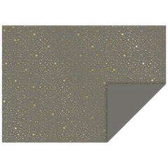 Motivkarton „Sterne“ | 50×70 cm, 240 g/m², anthrazit/gold glänzend