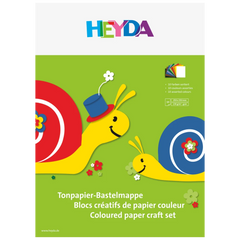 Tonpapier-Bastelmappe | 25×35 cm, 10 Blatt, 130 g/m²