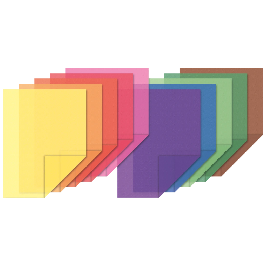 Transparentpapier „Drachenpapier“ Heft | 23×30 cm, 10 Blatt, 42 g/m²