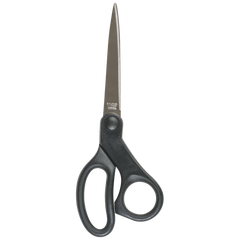 Universalschere Soft-Touch | spitz, 200 mm, schwarz