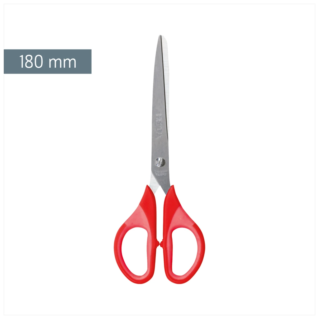 Büroschere Soft-Touch Colour Code | spitz, 180 mm, red