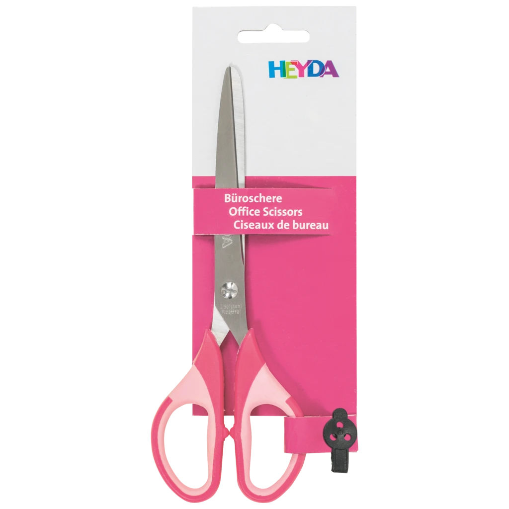 Büroschere Soft-Touch Colour Code | spitz, 180 mm, tulip