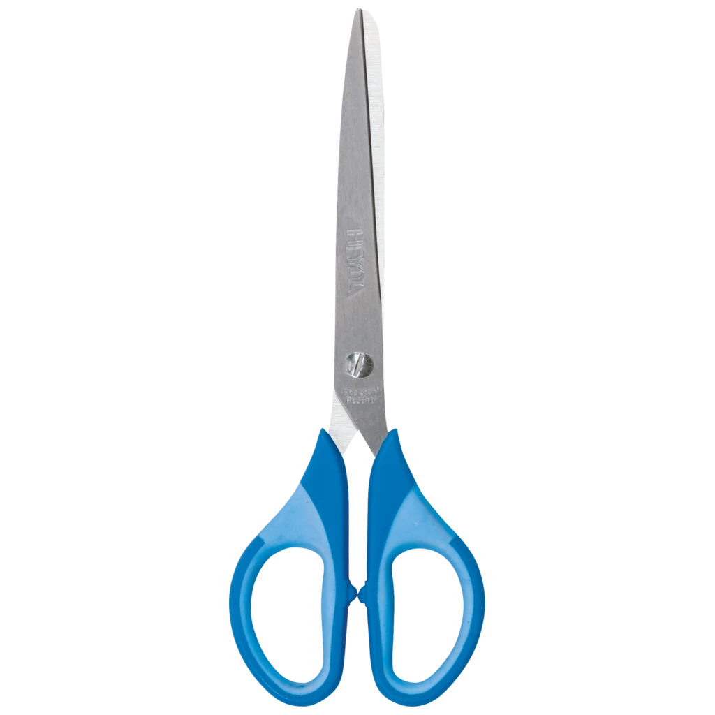 Büroschere Soft-Touch Colour Code | spitz, 180 mm, azur