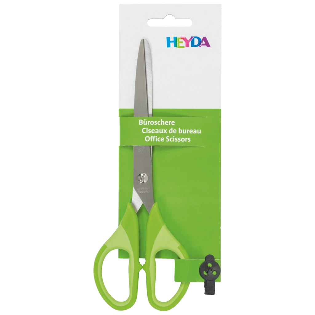 Büroschere Soft-Touch Colour Code | spitz, 180 mm, kiwi