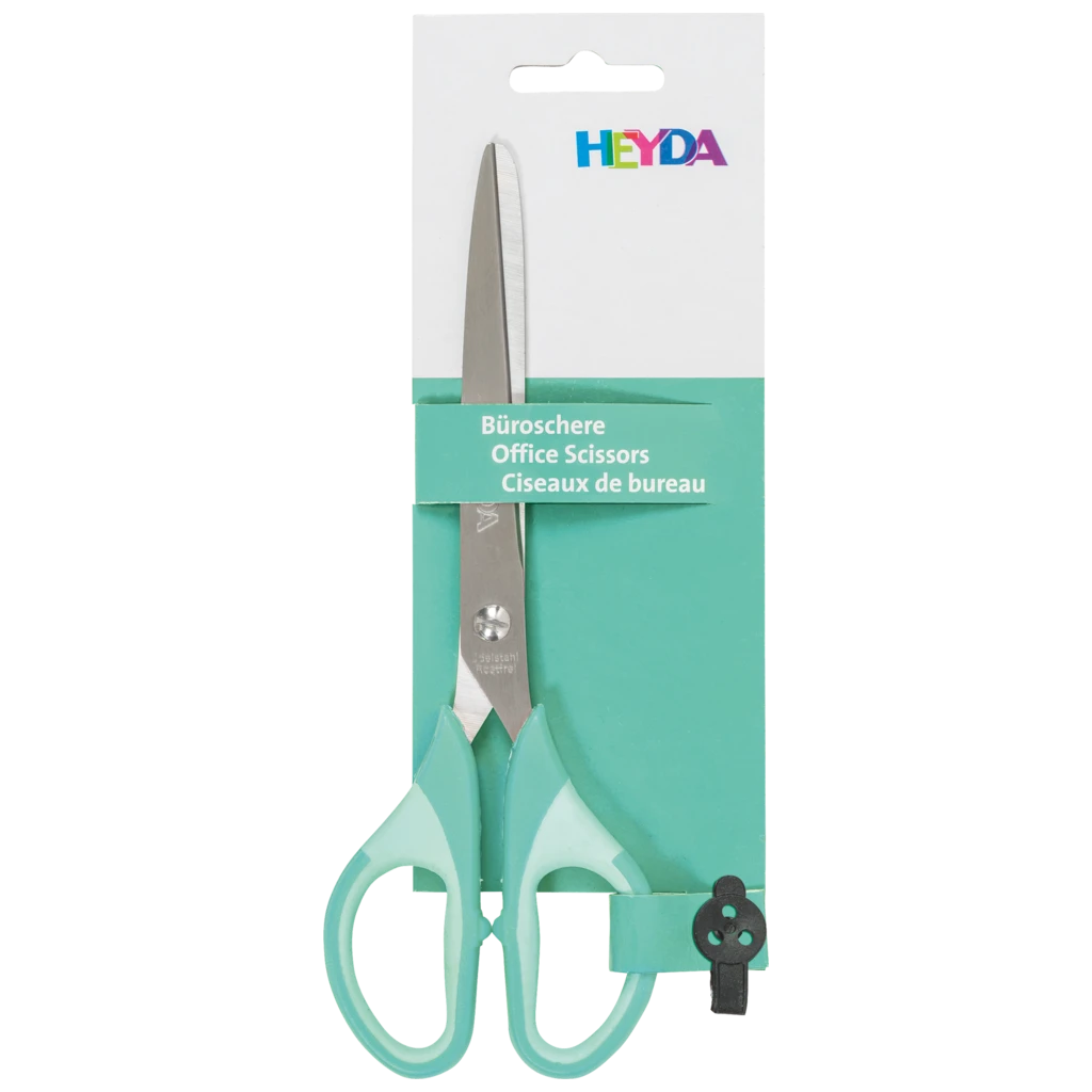 Büroschere Soft-Touch Colour Code | spitz, 180 mm, mint