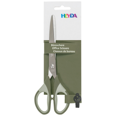 Büroschere Soft-Touch Colour Code | spitz, 180 mm, olive