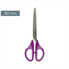 Büroschere Soft-Touch Colour Code | spitz, 180 mm, purple