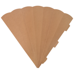 Schultüten-Zuschnitt | 69 cm, 400 g/m², natur