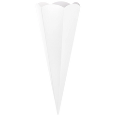 Schultüten-Zuschnitt | 69 cm, 400 g/m², weiß