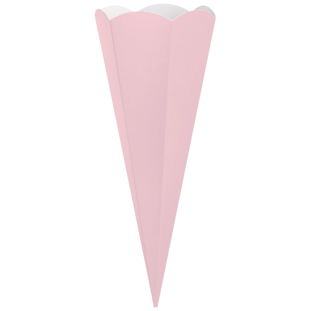 Schultüten-Zuschnitt | 69 cm, 400 g/m², rosa