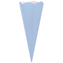 Schultüten-Zuschnitt | 69 cm, 400 g/m², hellblau
