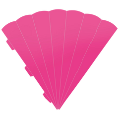 Schultüten-Zuschnitt | 69 cm, 400 g/m², pink