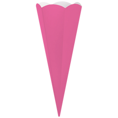 Schultüten-Zuschnitt | 69 cm, 400 g/m², pink