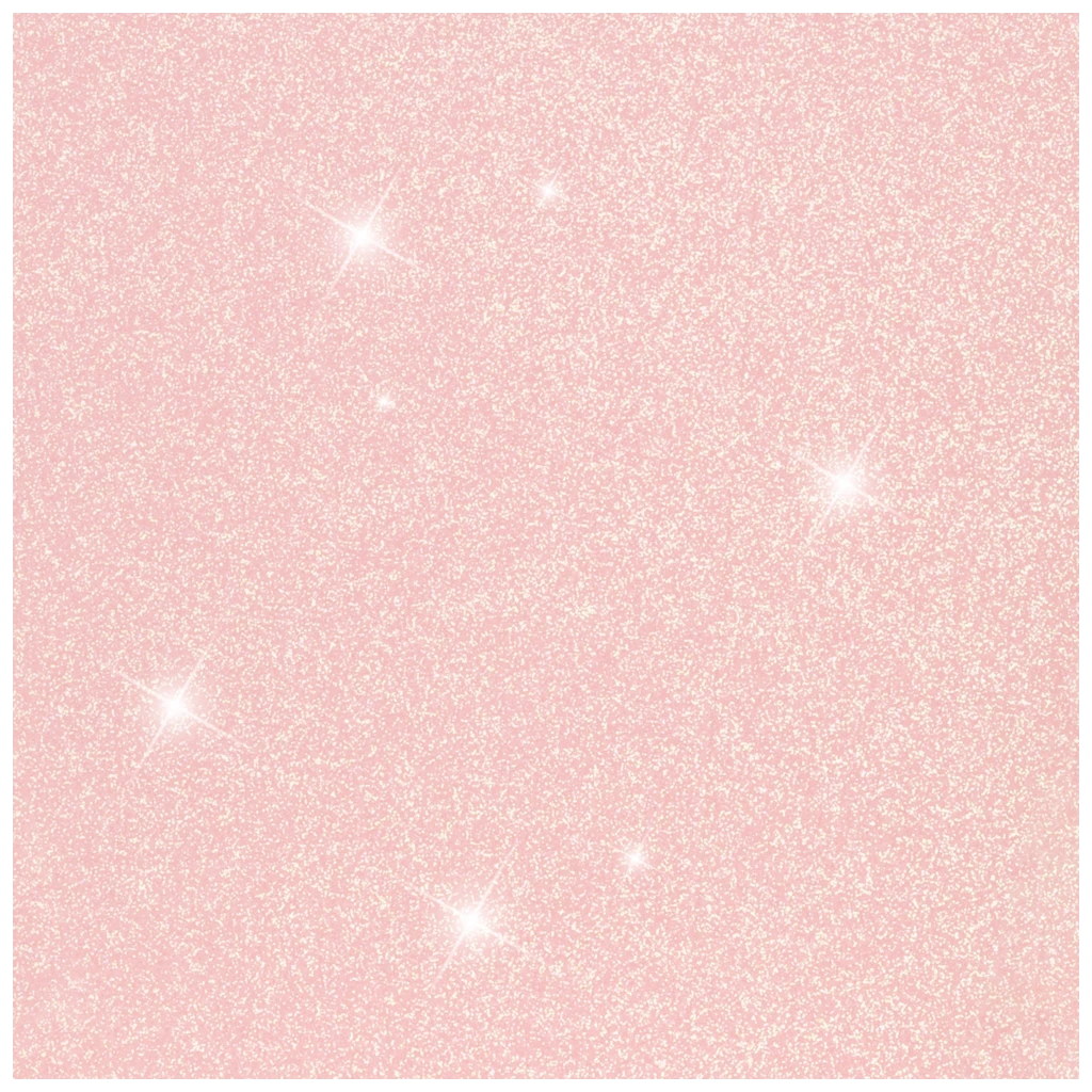 Schultüten-Rohling Zuschnitt mit Glitter | 69 cm, 400 g/m², rosa