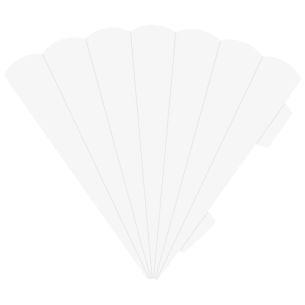 Schultüten-Zuschnitt | 41 cm, 400 g/m², weiß