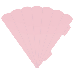 Schultüten-Zuschnitt | 41 cm, 400 g/m², rosa