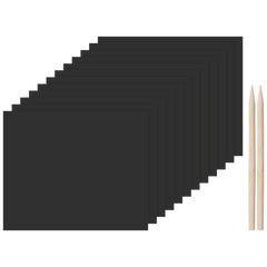 Kritz-Kratz Karten-Set | 185×157 mm, regenbogen