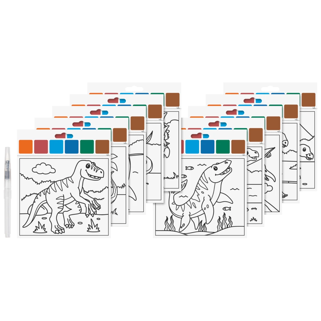 Mal-Set „Dinosaurier“ | 150×180 mm
