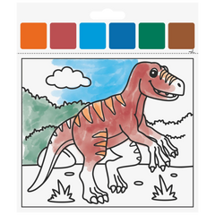 Mal-Set „Dinosaurier“ | 150×180 mm