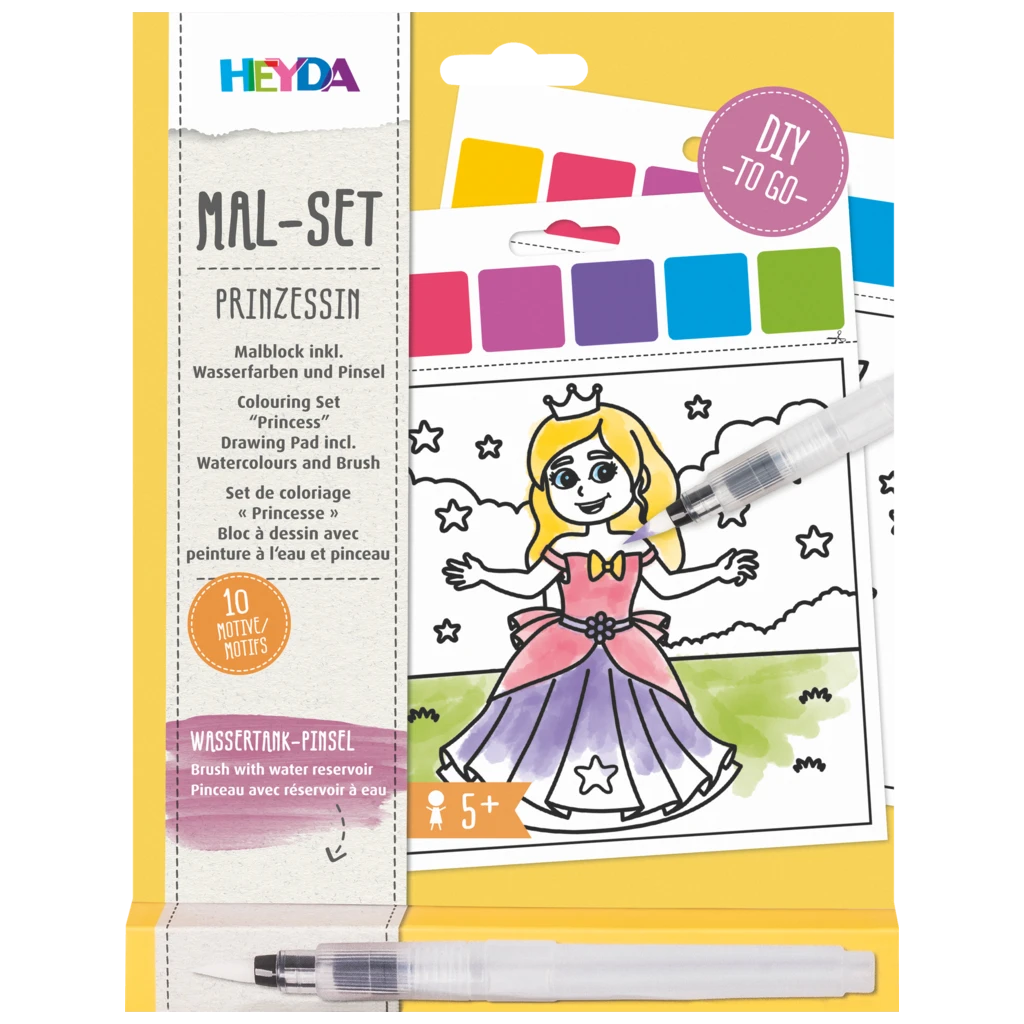 Mal-Set „Prinzessin“ | 150×180 mm