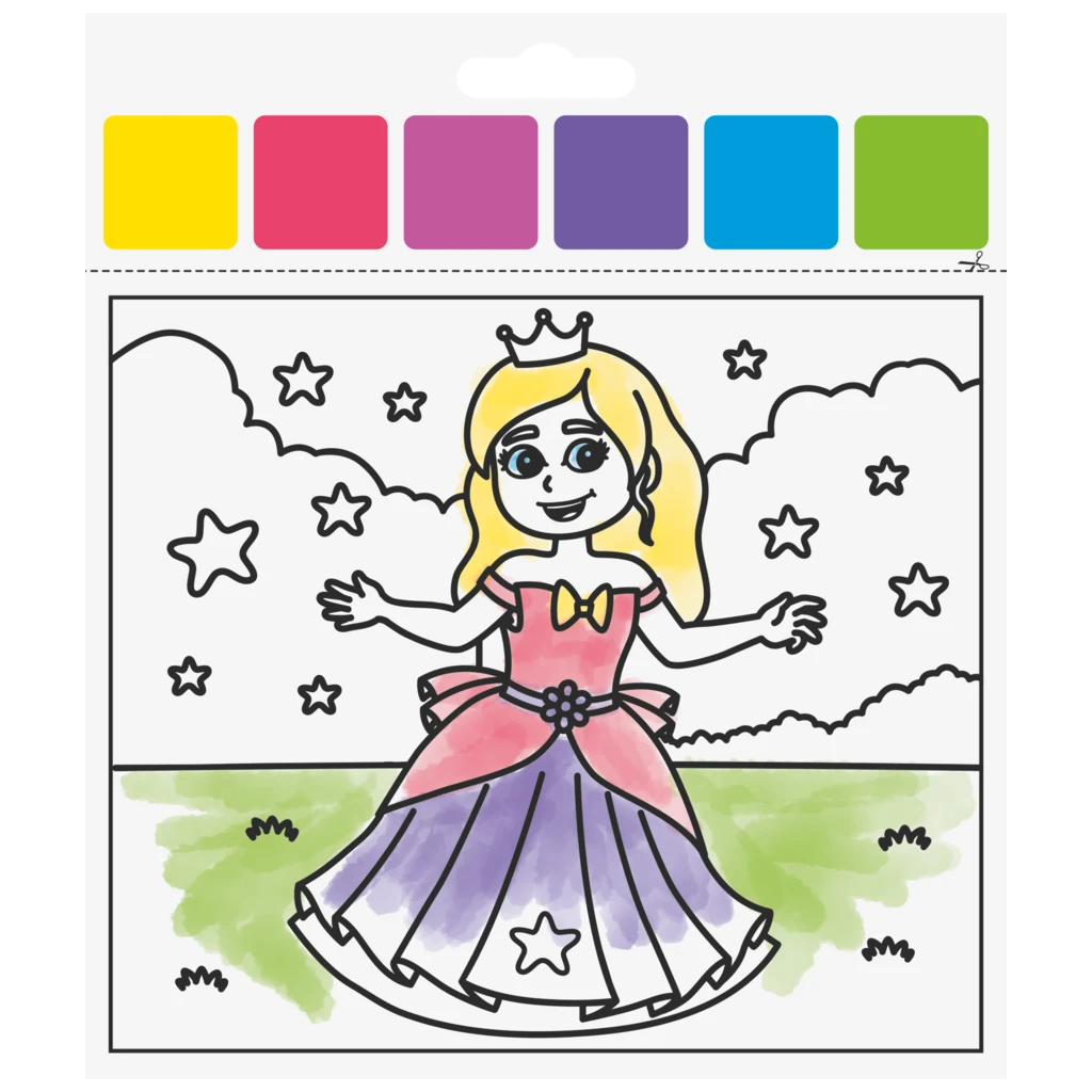 Mal-Set „Prinzessin“ | 150×180 mm