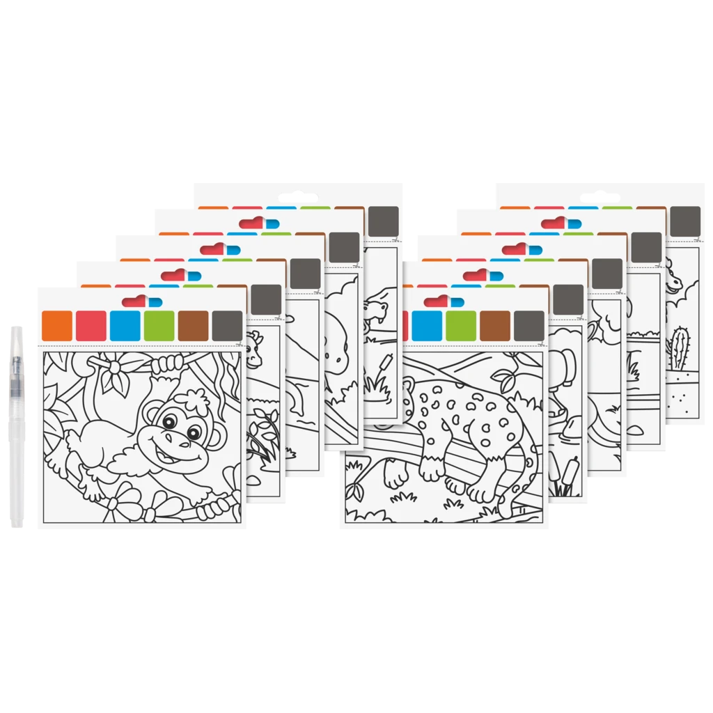 Mal-Set „Zootiere“ | 150×180 mm