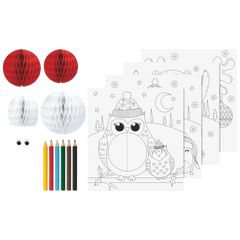 3D-Mal-Set „Wintertiere“ | 195×210 mm