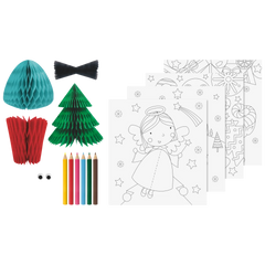 3D-Mal-Set „Weihnachten“ | 195×210 mm