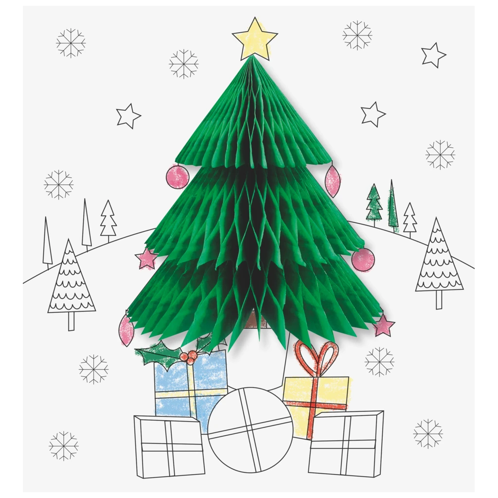 3D-Mal-Set „Weihnachten“ | 195×210 mm